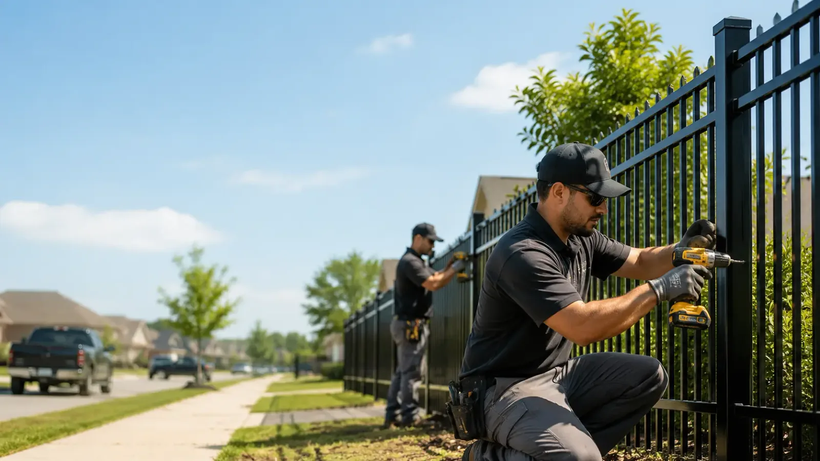 Metal Fence Installation in Mayville, MI